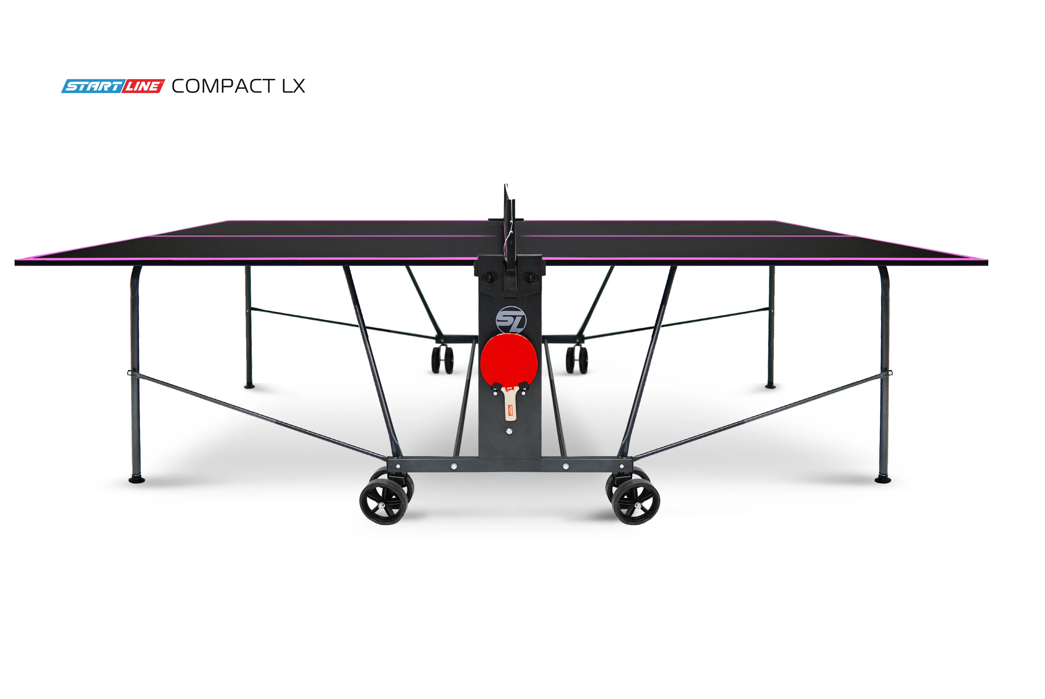 Реальное фото Стол теннисный Compact LX Black от магазина Спортев