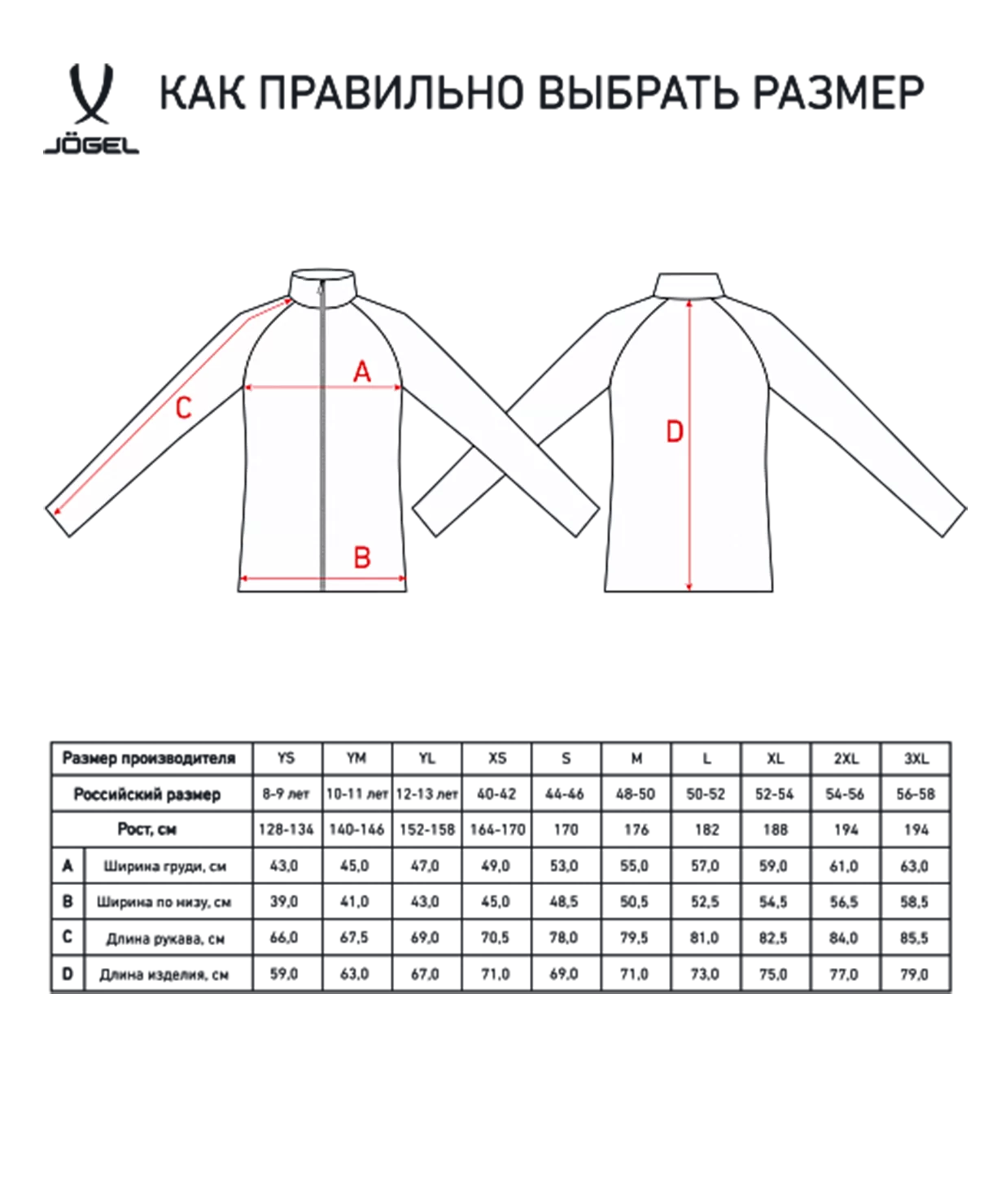 Реальное фото Олимпийка CAMP Training Jacket FZ, красный Jögel от магазина Спортев
