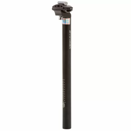 Реальное фото Подседельный штырь STG 27,2*350 мм алюм. черный столбик логотип Stinger Х82598 от магазина Спортев