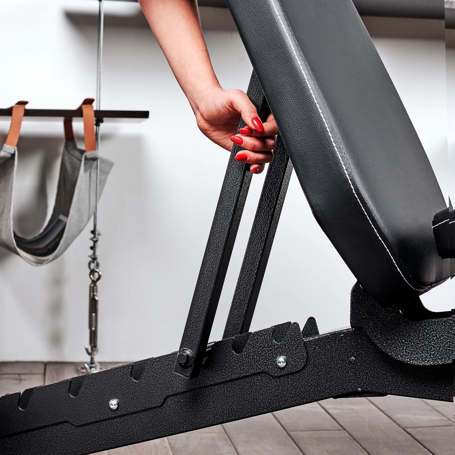 Реальное фото Cкамья силовая универсальная DFC D399 от магазина Спортев