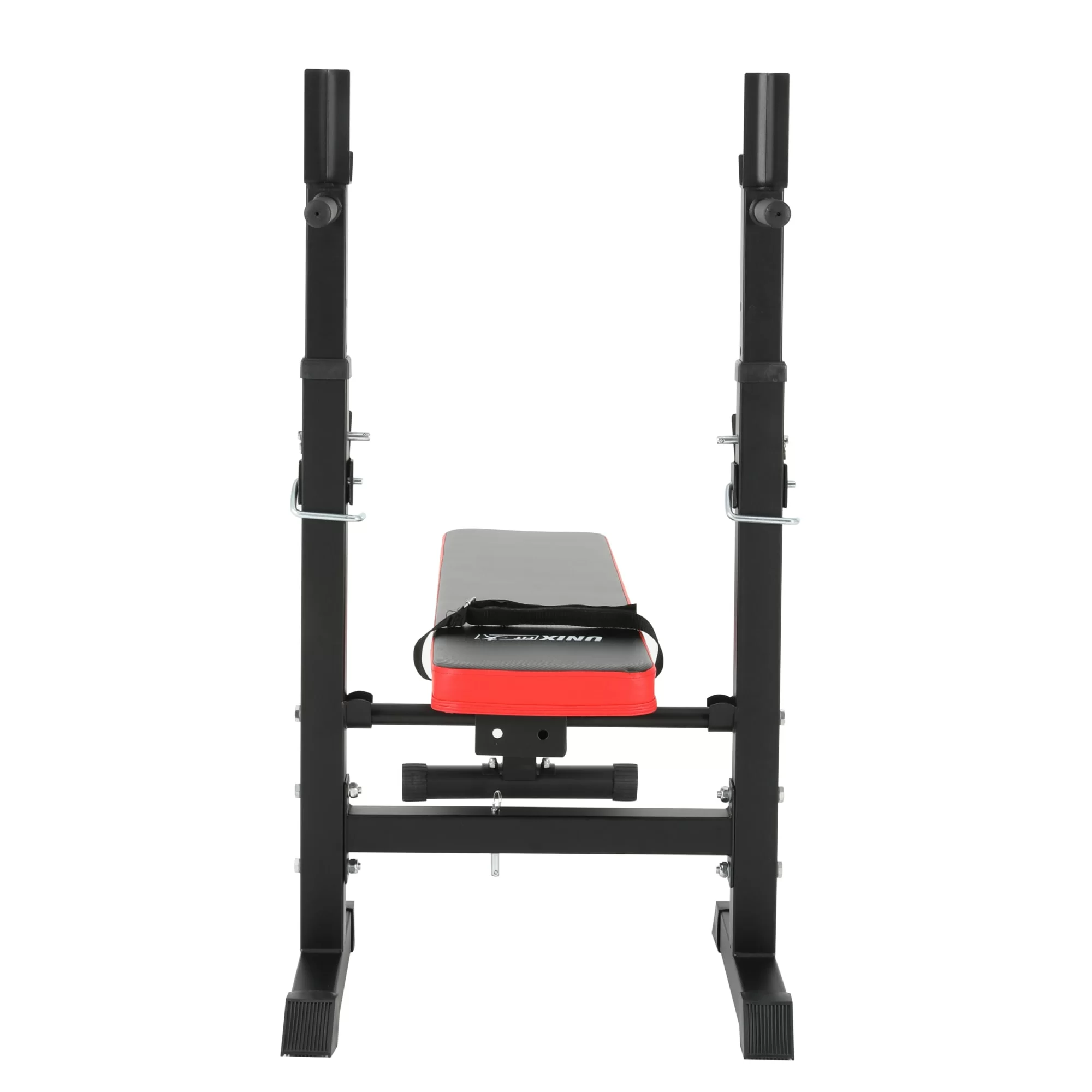 Реальное фото Скамья силовая со стойками UNIX Fit BENCH 125 от магазина Спортев