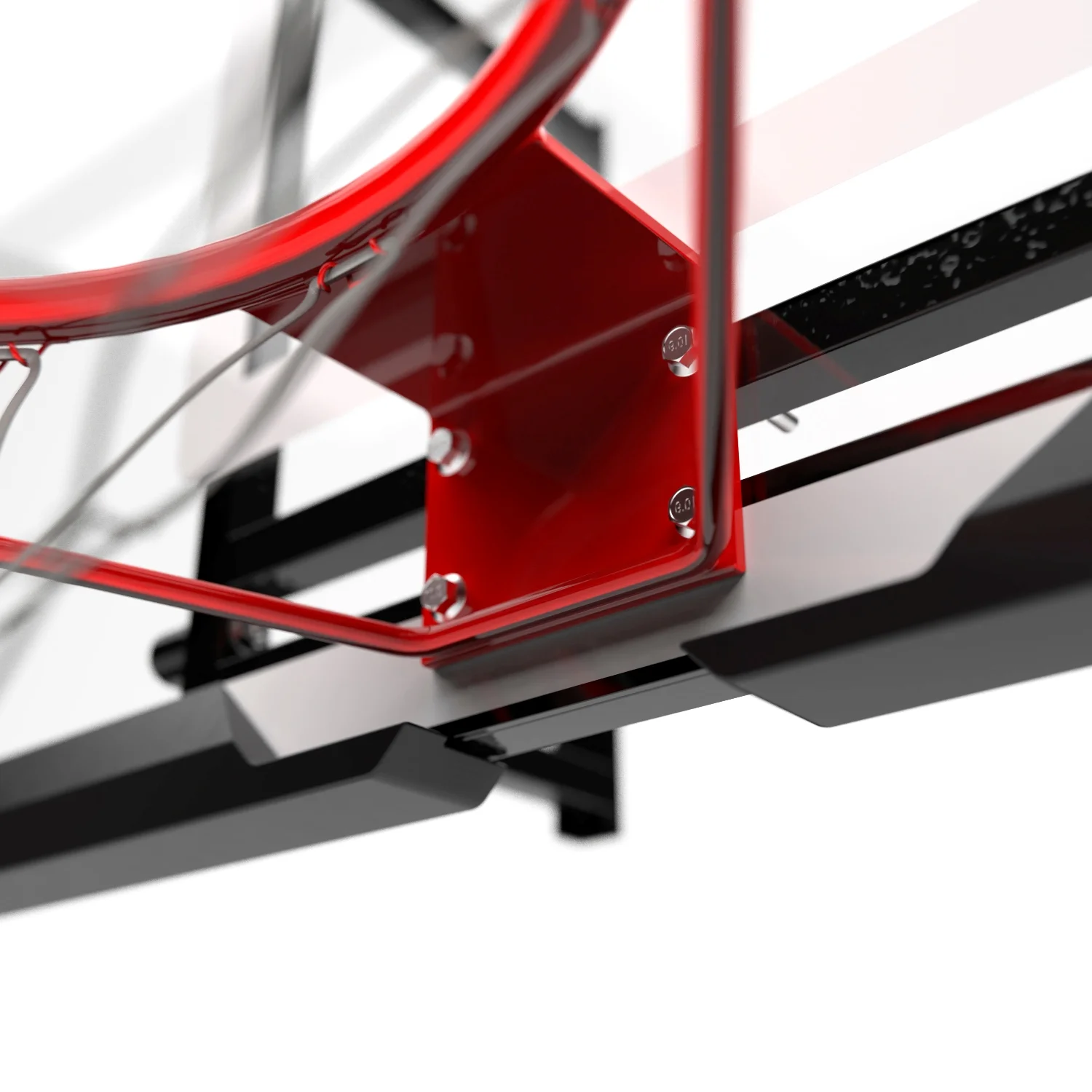 Реальное фото Баск. щит DFC BOARD44A 112x72cm акрил (два короба) от магазина Спортев