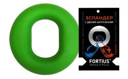 Эспандер кистевой с двумя нагрузками 20-30 кг Fortius зеленый H220701-20-30L