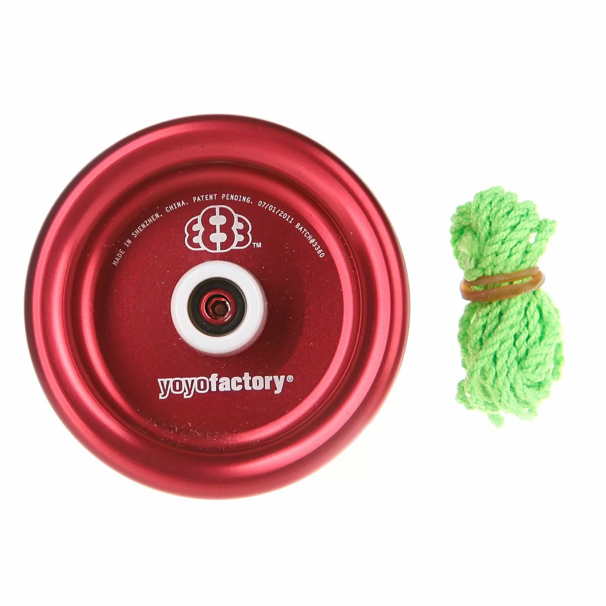 Игрушка Yo-Yo Factory 888 Red Реальное фото Игрушка Yo-Yo Factory 888 Red от магазина Спортев