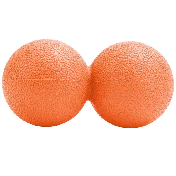 Реальное фото Мяч для МФР D34411 MFR-2 двойной твердый 2х65 мм оранжевый 10019470 от магазина СпортЕВ