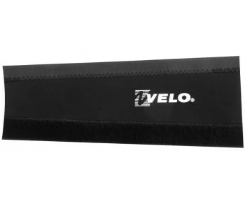 Реальное фото Защита от цепи на перо рамы VLF-001 Velo, на липучке, размер 260х100/80 мм, материал лайкра/неопрен, 200007 от магазина Спортев