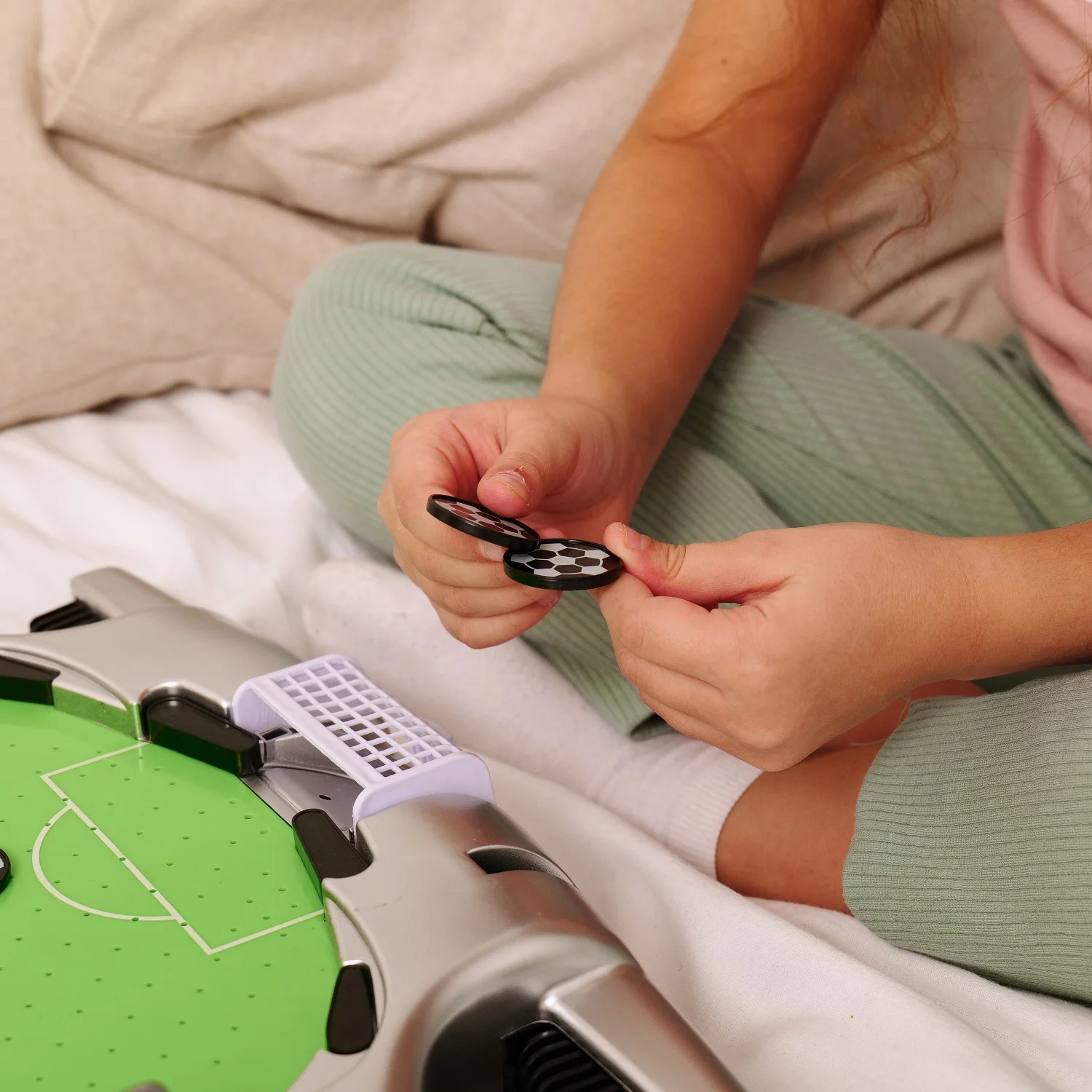 Реальное фото Игровой стол - футбол DFC SB-ST-2511 от магазина Спортев