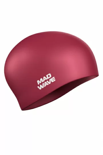 Реальное фото Шапочка для плавания Mad Wave Long Hair Silicone M0511 01 0 25W от магазина Спортев