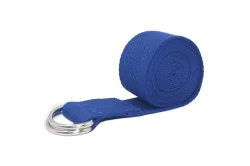 Ремешок для йоги B34479-7 высокой плотности 181х3.8 см синий 10019345