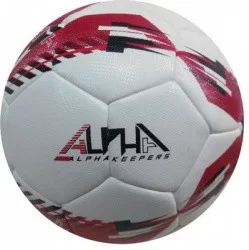 Мяч футбольный AlphaKeepers Hybrid Pro Game 83017C5 №5 white\red 14228