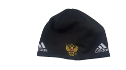 Шапка гоночная с лого Adidas черный