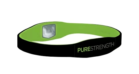 Браслет LifeStrength Pure MD черн/зеленый Реальное фото Браслет LifeStrength Pure MD черн/зеленый от магазина Спортев