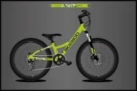 Велосипед BOZGOO Abito 24" зеленый/черный 30100 Реальное фото Велосипед BOZGOO Abito 24" зеленый/черный 30100 от магазина Спортев