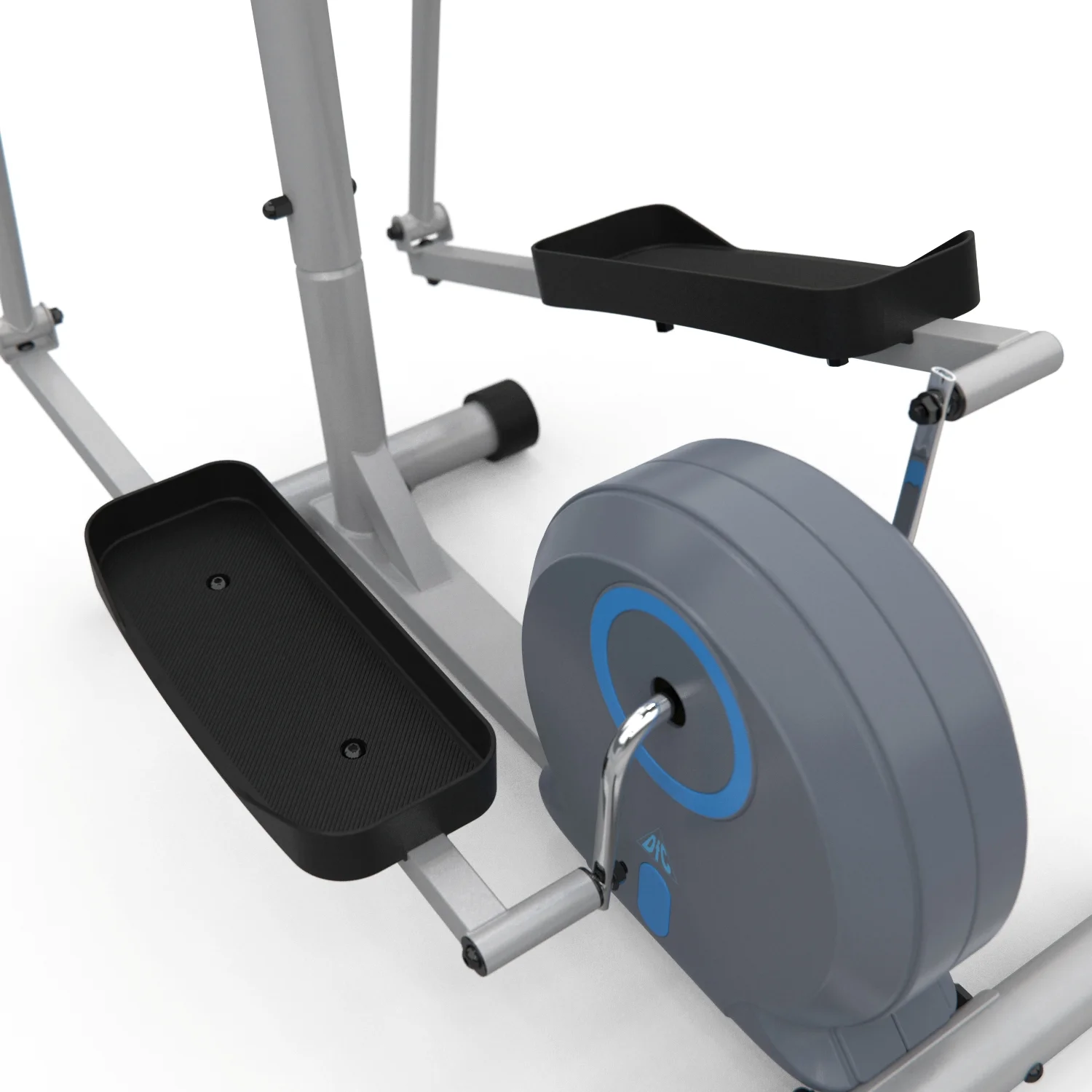 Реальное фото Эллиптический тренажер DFC E85001H от магазина Спортев