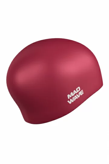 Реальное фото Шапочка для плавания Mad Wave Long Hair Silicone M0511 01 0 25W от магазина Спортев