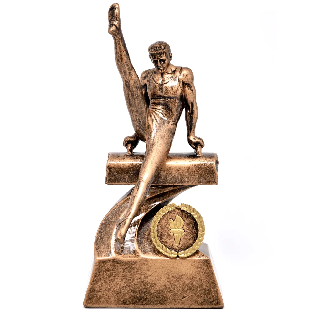 Реальное фото Фигура XCE33564 гимнастика мужская (H-20 см) от магазина Спортев