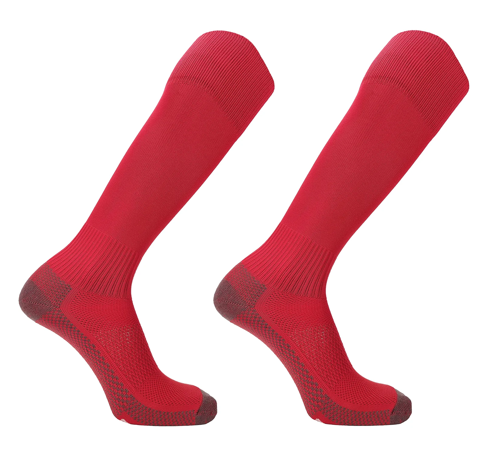 Реальное фото Гетры футбольные Trusov красные 305/4_3 от магазина Спортев