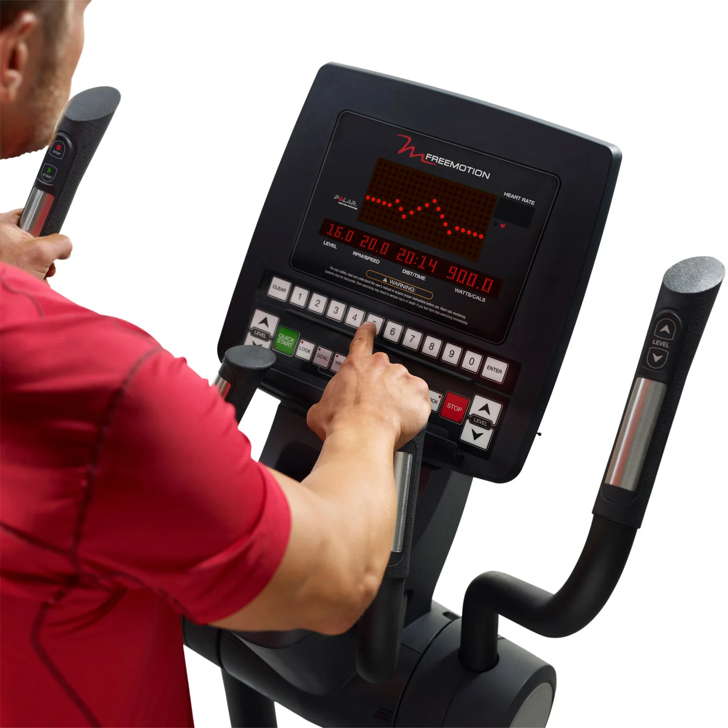 Реальное фото Эллиптический тренажер Freemotion e10.6 FMEL84414 от магазина Спортев