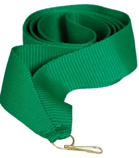 Реальное фото Лента для медали V8-GN зеленая (10 мм) от магазина Спортев