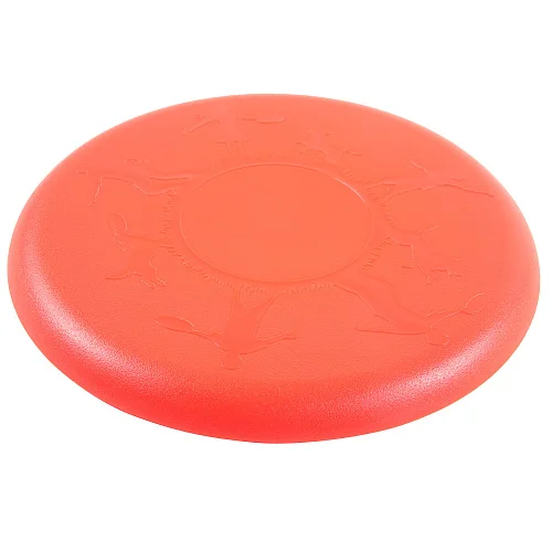 Реальное фото Летающая тарелка - фрисби Fortius ТЭП оранжевый H231201-23OG-T от магазина Спортев