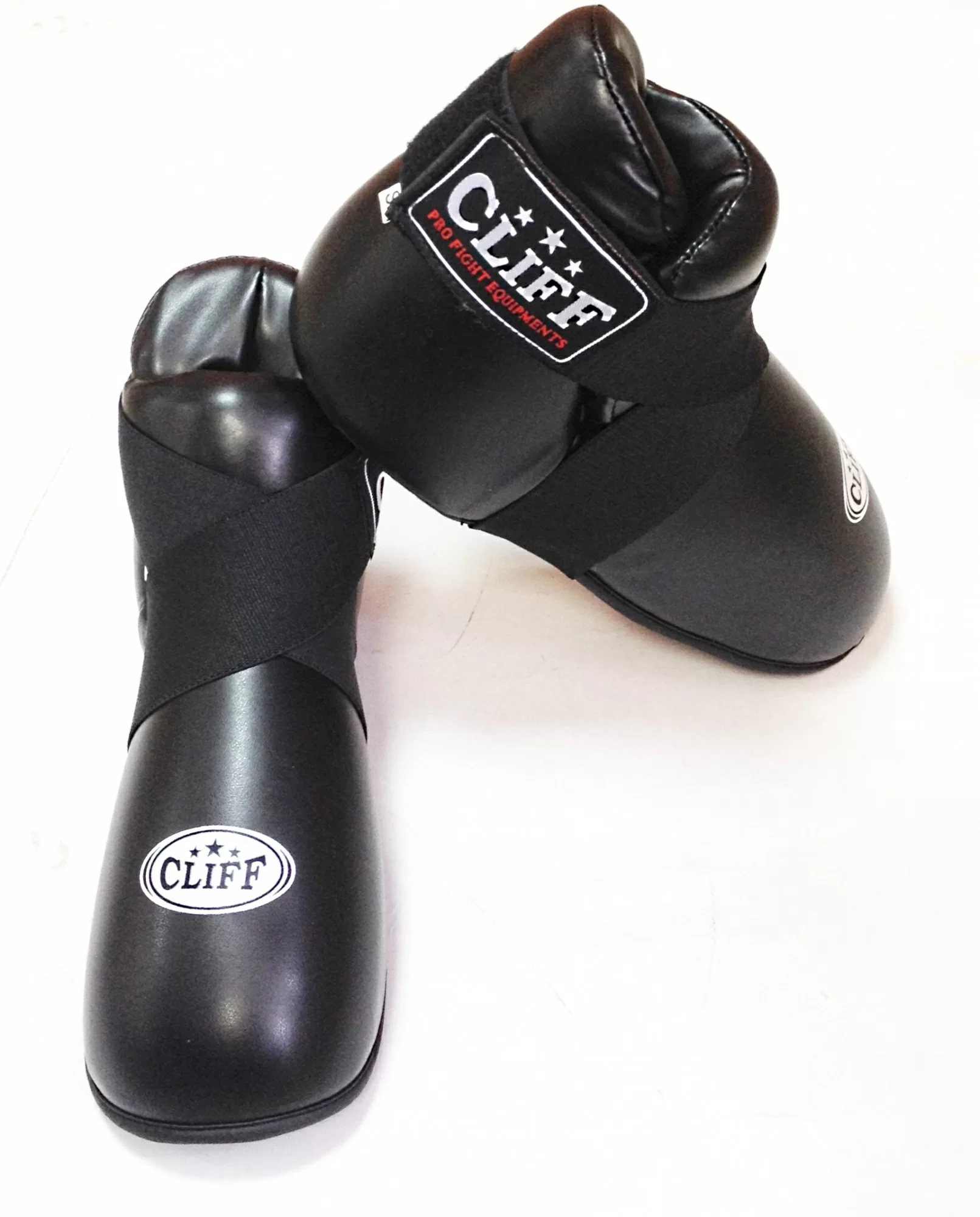 Реальное фото Защита стопы Cliff DX черная от магазина СпортЕВ