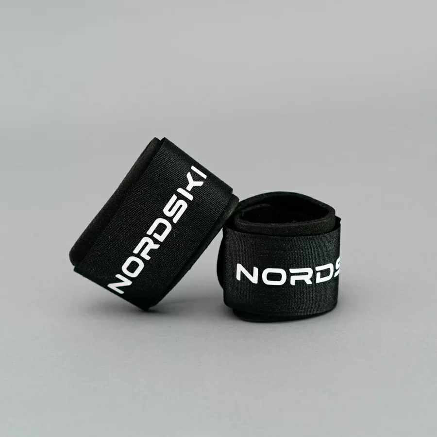 Реальное фото Липучки для лыж Nordski black/white NSV465001 от магазина СпортЕВ