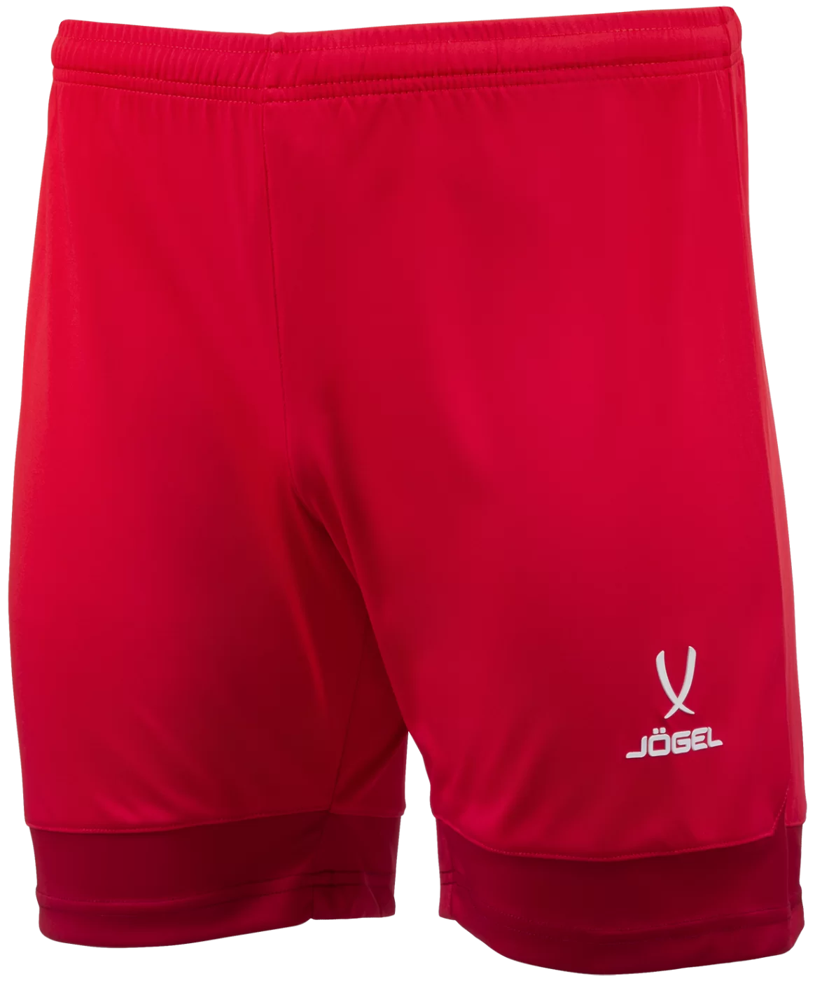Реальное фото Шорты игровые DIVISION PerFormDRY Union Shorts, красный/темно-красный/белый Jögel от магазина Спортев