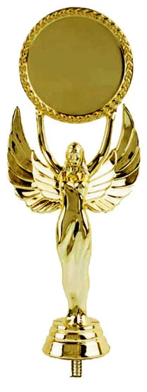 Реальное фото Фигура B157/G эмблемоноситель Ника (H-18 см) от магазина Спортев