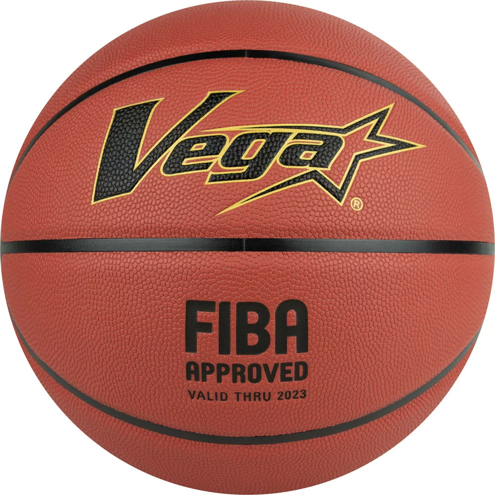 Реальное фото Мяч баскетбольный VEGA 3600 размер №7 синт.кожа темно-коричневый OBU-718 от магазина СпортЕВ