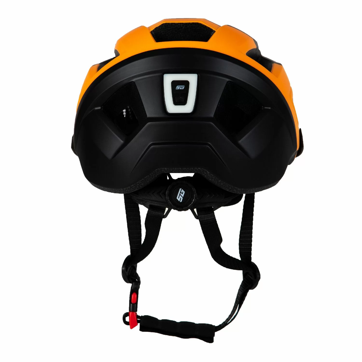 Реальное фото Шлем STG TS-39 черный/оранжевый Х112433 от магазина СпортЕВ