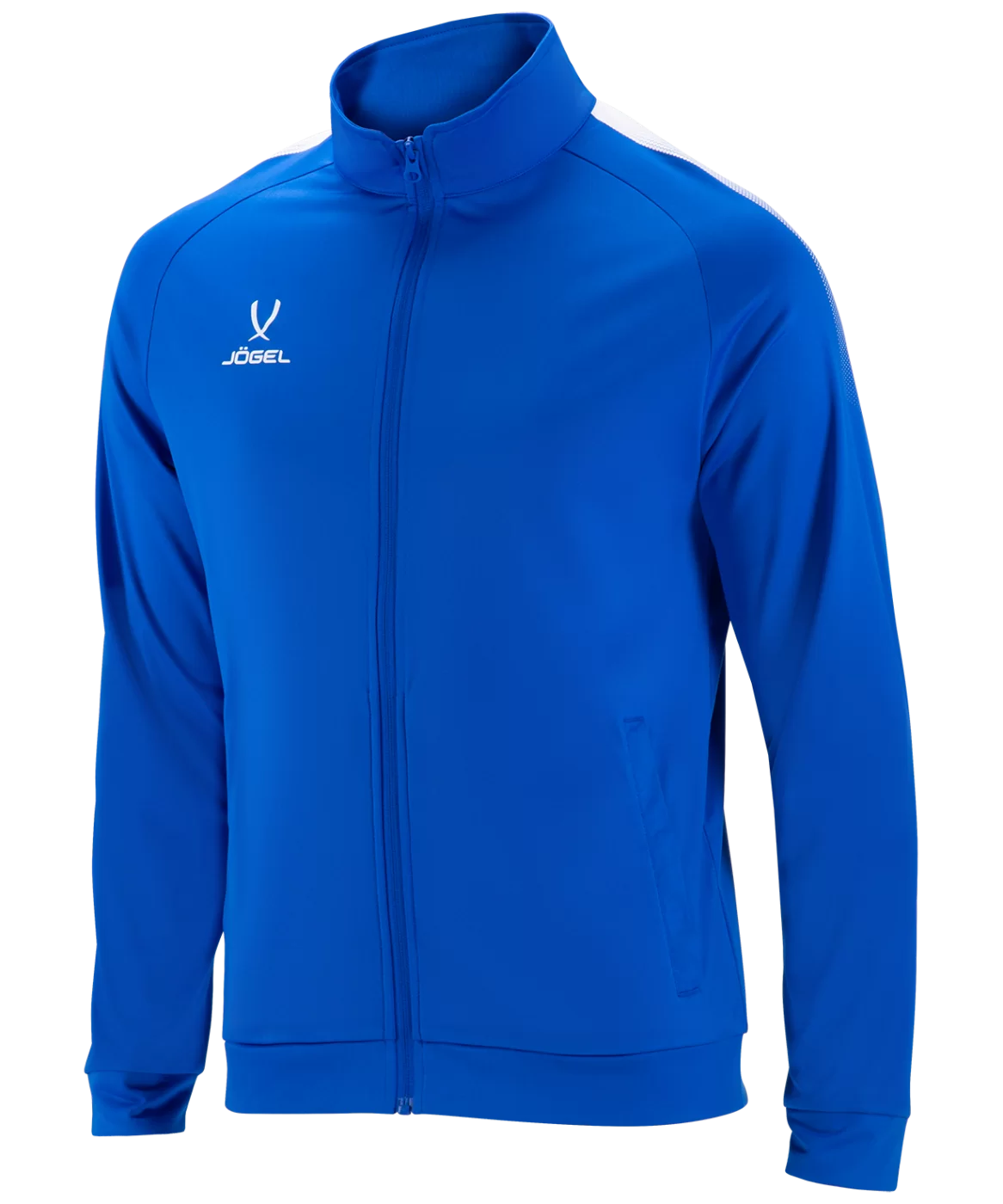 Реальное фото Олимпийка CAMP Training Jacket FZ, синий, детский Jögel от магазина Спортев