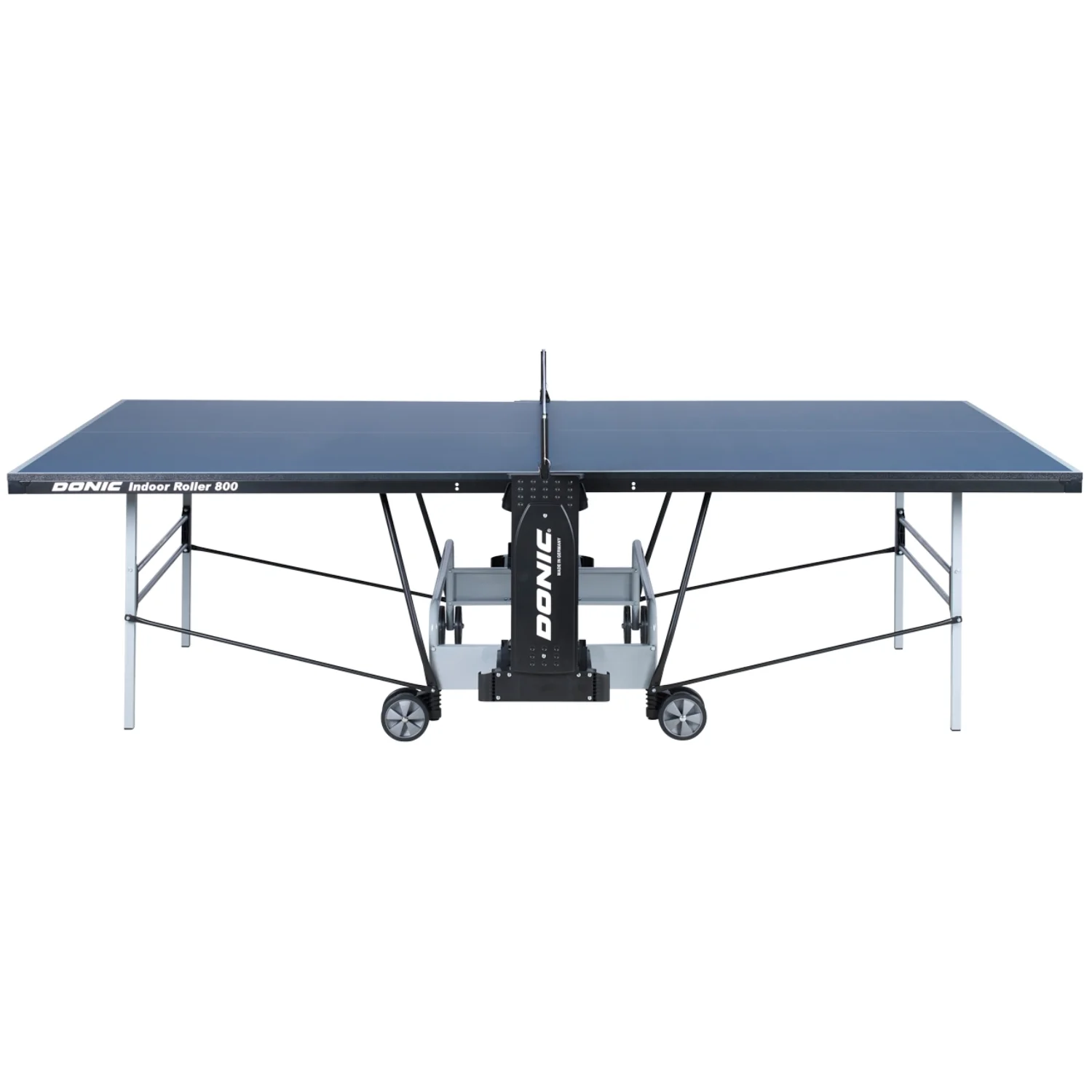 Реальное фото Теннисный стол DONIC INDOOR ROLLER 800 BLUE 230288-B от магазина Спортев