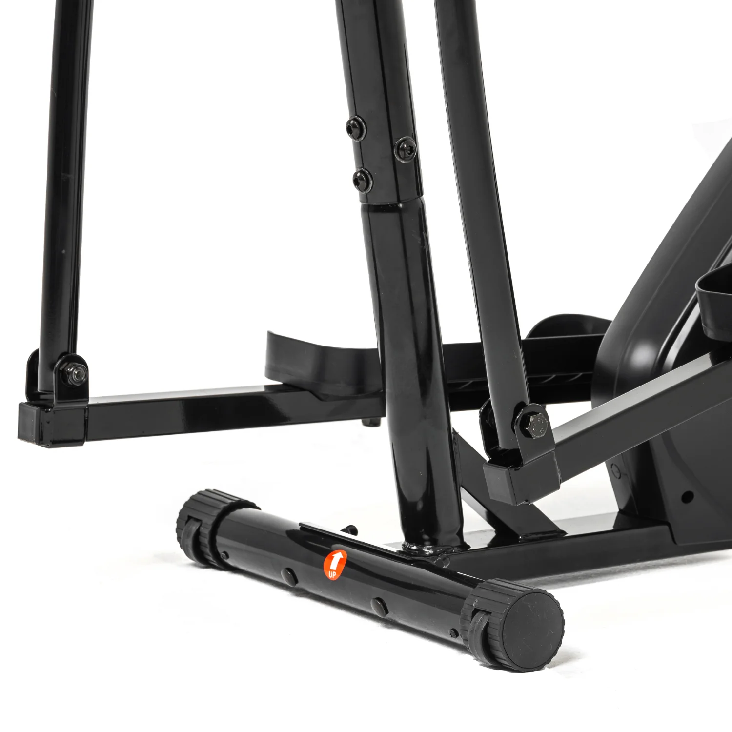 Реальное фото Эллиптический тренажер DFC E510 магнитный от магазина Спортев