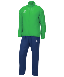 Костюм спортивный CAMP Lined Suit, зеленый/темно-синий Jögel