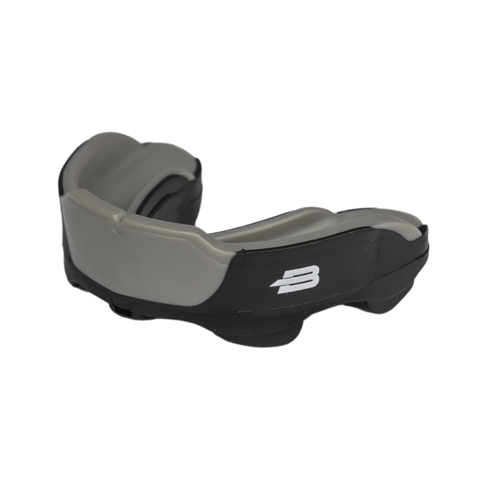 Реальное фото Капа одночелюстная BoyBo Defender BD150 Premium серый 5987 от магазина Спортев