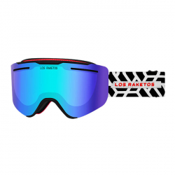 Маска горнолыжная Los Raketos SNAP blue chrom 22121