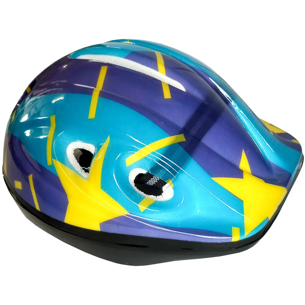 Реальное фото Шлем детский F11720-9 синий от магазина СпортЕВ