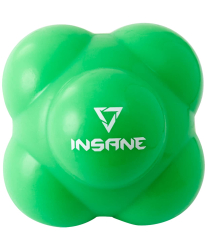Мяч для трен. реакции Insane IN22-RB100 диам. 6,8 см силикагель зеленый 20909