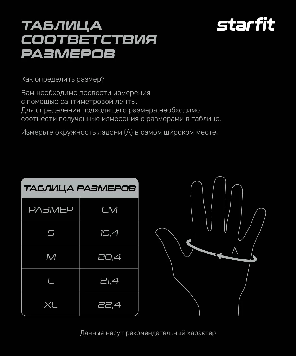 Реальное фото Перчатки StarFit WG-203 черно-серые 4448 от магазина Спортев