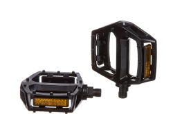 Педали STG LU313 алюминий, ось 9/16" платформа, черные Х90168