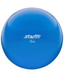 Медбол 5 кг StarFit Pro GB-703 синий УТ-00008276