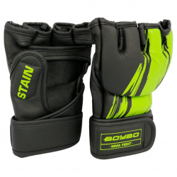 Перчатки ММА BoyBo Stain BGM311 Flex черные 0552