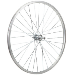 Колесо 28"  заднее, одностенный алюм.обод 32 отв.,втулка SF A03R, под трещотку, под v-brake Х95073