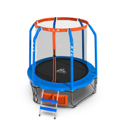Батут DFC JUMP BASKET 6ft внутр.сетка, лестница (183cм) 6FT-JBSK-B