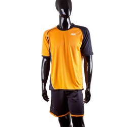 Форма футбольная Leader Team Sn orange/blk/wht KM-1