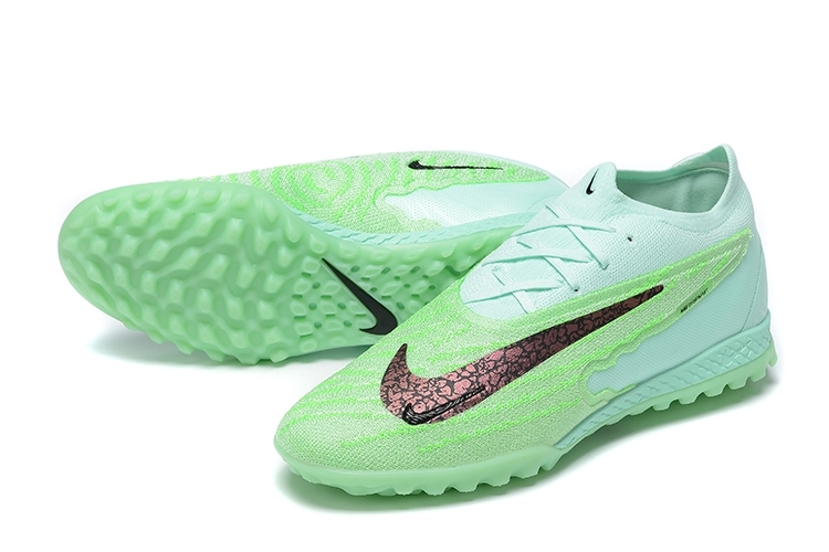 Реальное фото Бутсы Nike Phantom GX Elite turf зеленый/лимон от магазина Спортев
