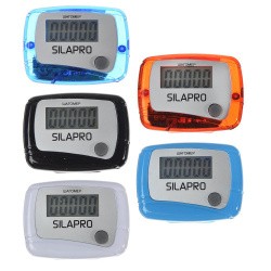 Шагомер Silapro 4.8х3.7х2.1см пластик 190-001