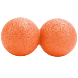 Мяч для МФР D34411 MFR-2 двойной твердый 2х65 мм оранжевый 10019470