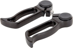 Рога на руль STG GR6258 алюминиевые черный Х108392