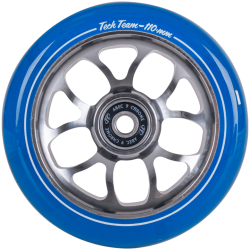 Колесо для самоката TechTeam X-Treme 110 мм Форма 5Y transparent blue